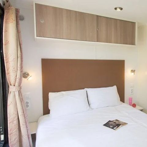 Stacaravan 4 personen - Mobile-home | Comfort | 2 Slaapkamers | 4 Pers. | Verhoogd terras | Airconditioning.