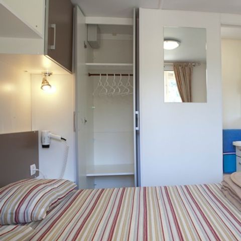 MOBILHOME 6 personas - Mobil-home | Confort | 2 Dormitorios | 4/6 Pers. | Terraza elevada | Aire acondicionado.