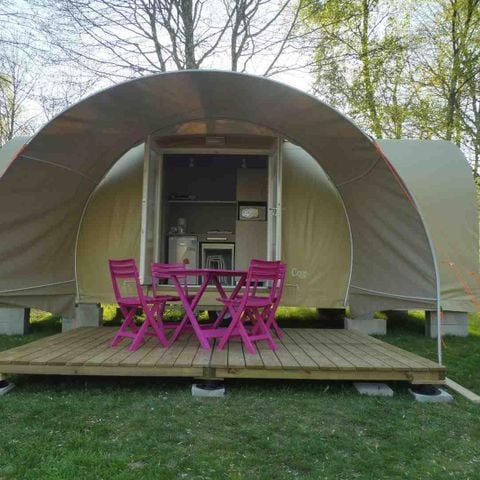 Bungalow de lona 4 personas - COCO DULCE (SIN INSTALACIONES SANITARIAS)