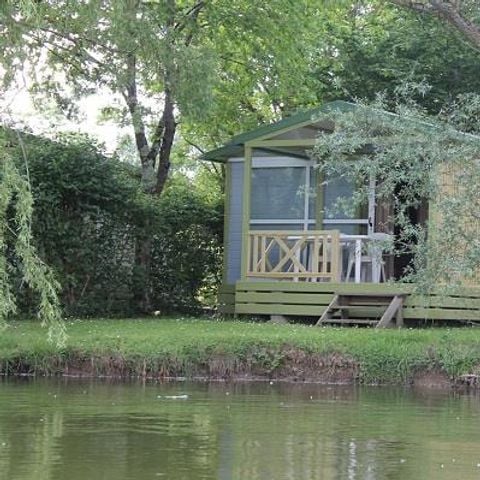 Chalet 4 personen - HOUT met terras