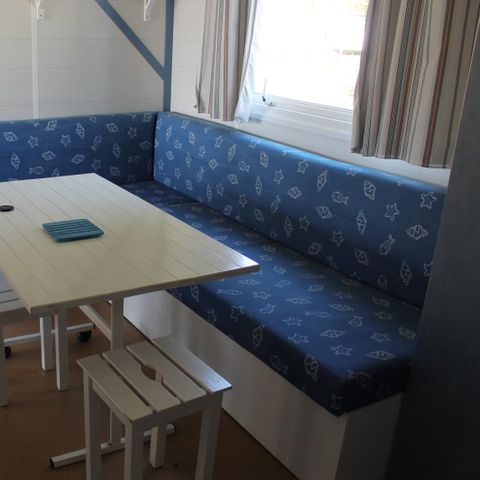 Stacaravan 4 personen - MH2 23 m² met terras