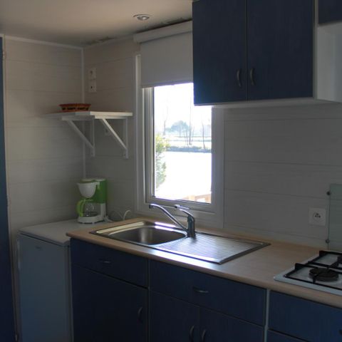 Stacaravan 4 personen - MH2 23 m² met terras