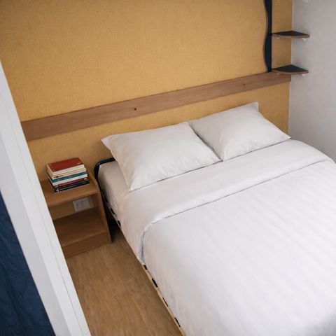 Mobilhome 4 personnes - MH2 20 m² pas de terrasse - (lits: 1gd + 2 pts superposés)