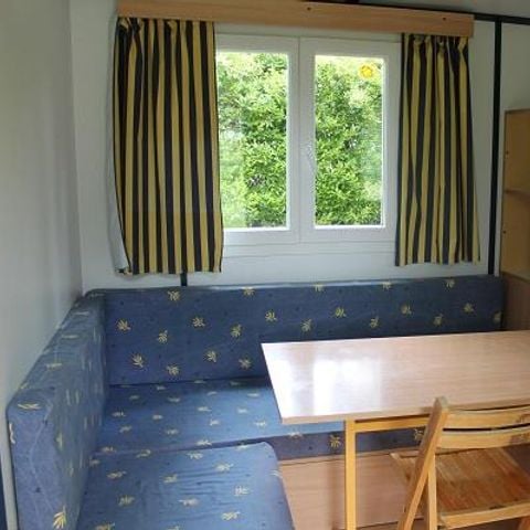 Mobilheim 4 Personen - MH2 20 m² keine Terrasse - (Betten: 1gd + 2 pts Etagenbett)
