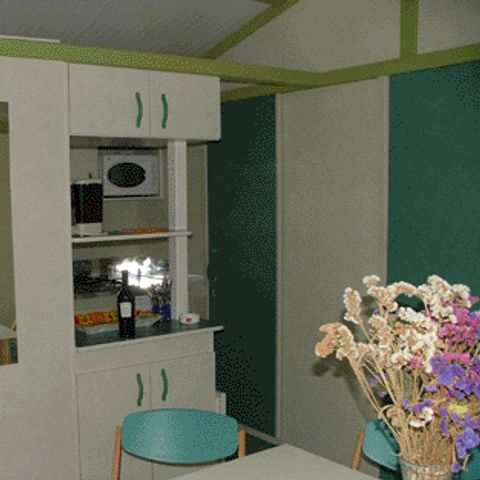 Chalet 5 personen - HOUTEN met terras