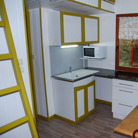 Chalet 5 persons - Chalet Standard Cabane mezzanine 25m² - 1 bedroom + Covered terrace - 5/7 pers