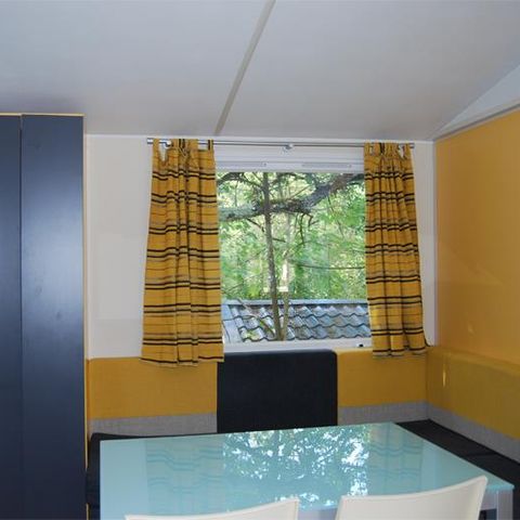 Mobilhome 6 personnes - Mobil-home Standard Relax 33m² - 3 chambres + Terrasse avec parasol - 6 pers