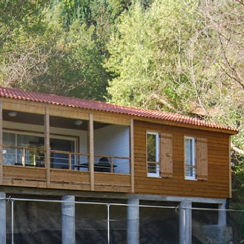 Chalet 7 personnes - Chalet Confort Vercors 42m² - 3 chambres + 2 SDB + Terrasse couverte - 7/9 pers