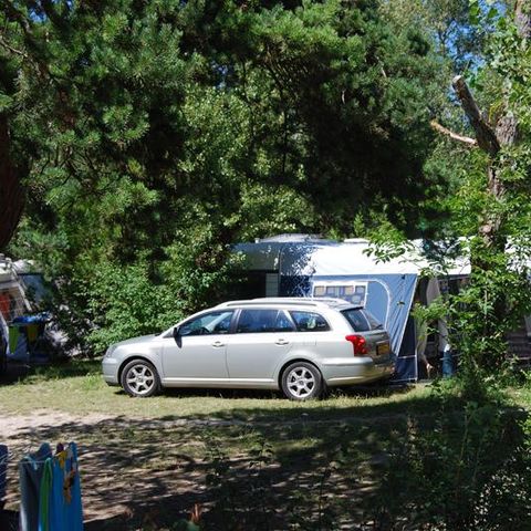 Kampeerplaats - Privilege pakket - Aan de rivier - elektriciteit 10A 2 pers
