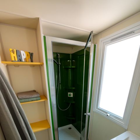 Mobilheim 6 personen - Mobilheim Confort Relax 33m² - 3 Schlafzimmer + Überdachte Terrasse - 6 pers.
