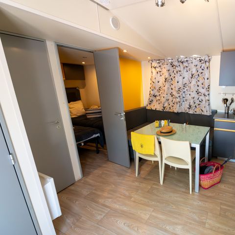 CASA MOBILE 6 persone - Casa mobile Confort Relax Clim 33m² (3bed-6pers) + Terrazza coperta + Aria condizionata - Tariffa da 1 a 6 pers. 6 pers.