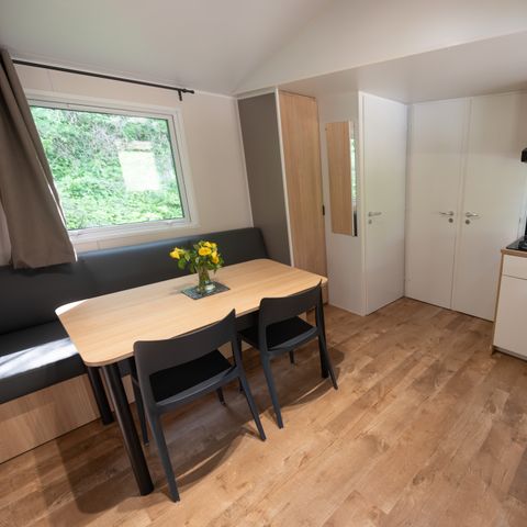 Mobilhome 10 personas - Mobil-Home Premium Tribu Trendy - 5 dormitorios + terrazas cubiertas vinculadas + Aire acondicionado + TV