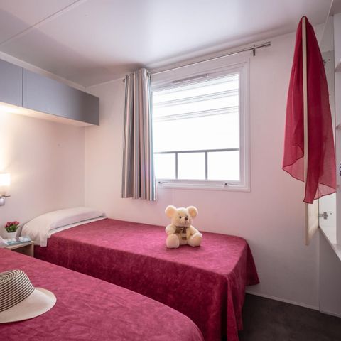 Stacaravan 4 personen - 2 slaapkamers