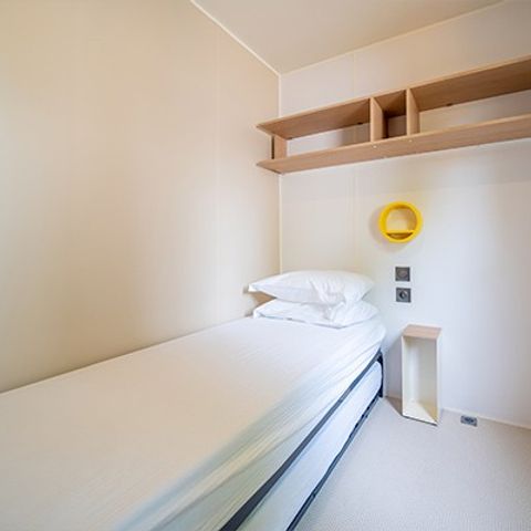 BUNGALOW 6 personnes - Comfort XL | 3 Ch. | 6 Pers. | Terrasse surélevée | Clim.
