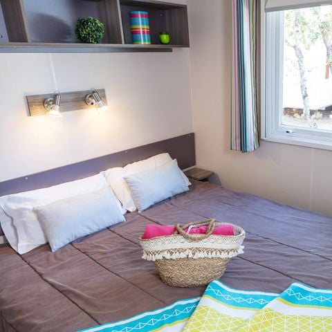 BUNGALOW 6 personnes - Mobil-home | Premium | 3 Ch. | 6 Pers. | Terrasse surélevée | Clim.
