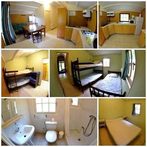 CHALET 6 personnes - Chalet Poisson : 3 chambres, lave vaisselle, TV 6 pers