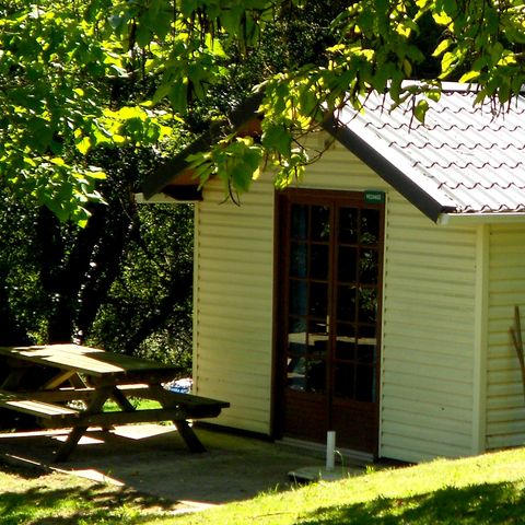 Chalet 4 personen - Chalet Oiseau : 2 slaapkamers, 4 personen