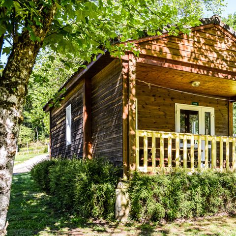Chalet 4 persons - Chalet Arbre : 2 bedrooms + TV, sleeps 4