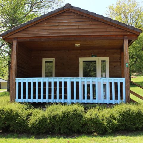 CHALET 4 persone - Chalet Arbre : 2 camere da letto + TV, 4 posti letto