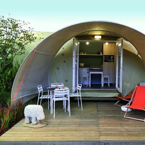 Canvas bungalow 4 persons - COCO SWEET (WITHOUT SANITARY FACILITIES)