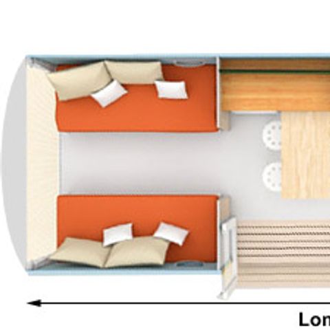 BungalowTent 4 personen - COCO SWEET (ZONDER SANITAIR)