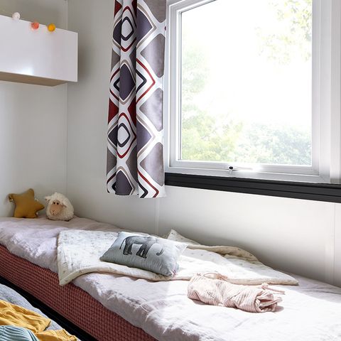 Stacaravan 6 personen - LODGE TWIN 6PERS 6CH 2SDB 1/12 pers