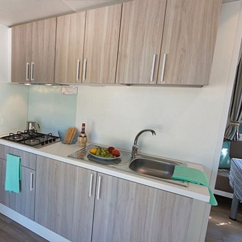 BUNGALOW 6 personnes - Comfort XL | 3 Ch. | 6 Pers. | Terrasse surélevée | Clim.
