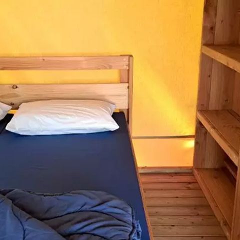 Safaritent 5 personen - Eco Lodge Tent | 2 Slaapkamers | 4/5 Pers | Geen badkamer