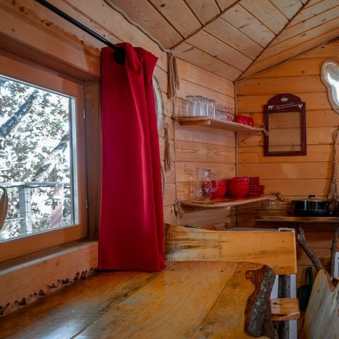 AUßERGEWÖHNLICHE UNTERKUNFT 6 Personen - Haus in den Zweigen