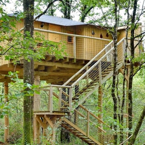 AUßERGEWÖHNLICHE UNTERKUNFT 6 Personen - Haus in den Zweigen