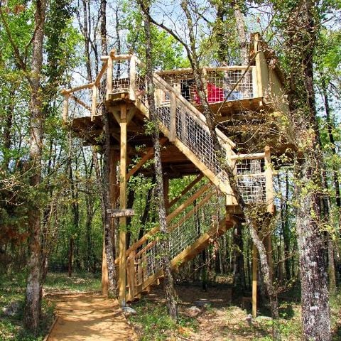 UNUSUAL ACCOMMODATION 6 people - House in the branches
