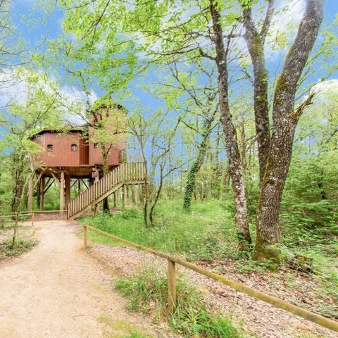HÉBERGEMENT INSOLITE 10 personnes - Manoir dans les branches