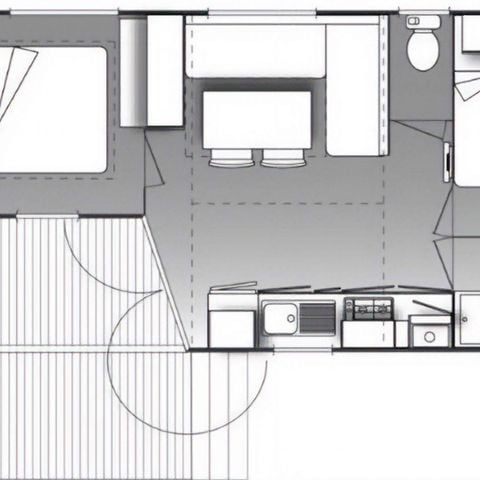 MOBILE HOME 4 people - Le Berger Comfort+