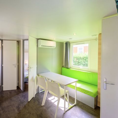 Mobilheim 4 Personen - BERGER KOMFORT PLUS - KLIMAANLAGE - TV