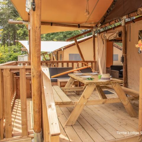 Lodge 5 personnes - Tente - 2 chambres