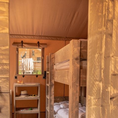 Lodge 5 personnes - Tente - 2 chambres