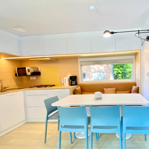 Mobilhome 6 personnes - 3 chambres - 2 salles de douche - Version Taos " Les Oliviers "