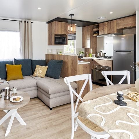 MOBILHOME 6 personnes - MH 3 Ch (récent)2 Sdb+lave-vaiselle