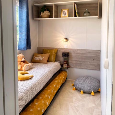 Mobilheim 6 personen - Prestige klimatisiert mit SPA, 3 Zimmer, 2 Duschräume, 2 WC (Jahr 2025)