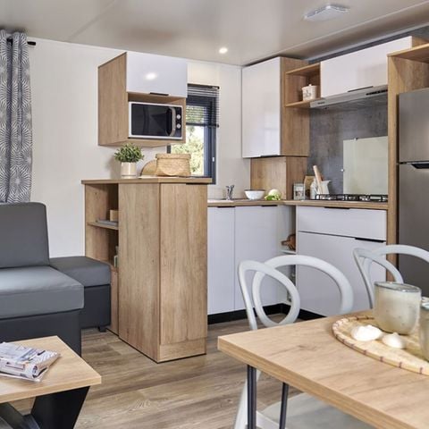 Mobilhome 6 personnes - L'Ile - 3 chambres- - /lave-vaisselle+clim+2 salles de bain
