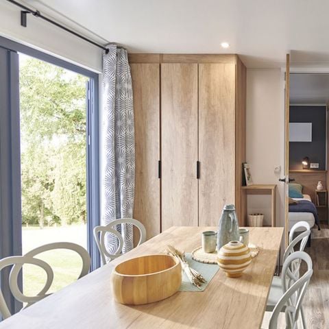 MOBILE HOME 6 people - L'Ile, Mobil Home 3 CH- 6 pers/LV+clim+2 SDB