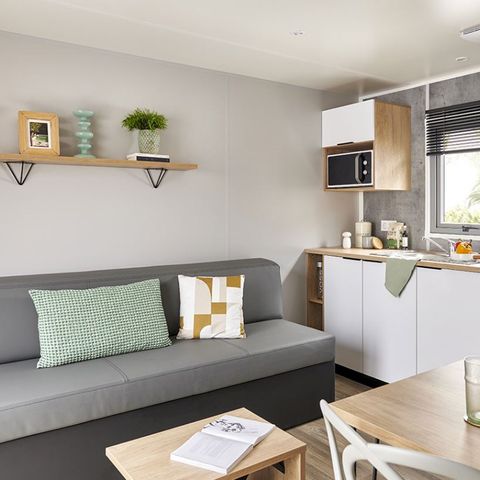 MOBILE HOME 4 people - Le Fort - Mobil Home 2 CH- 4 pers/ LV+clim+2 SDB