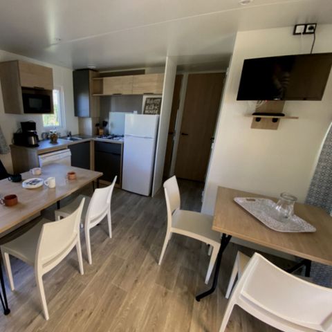 Mobilhome 10 personas - Le Large, Mobil Home 4 CH / 8-10 pers + LV