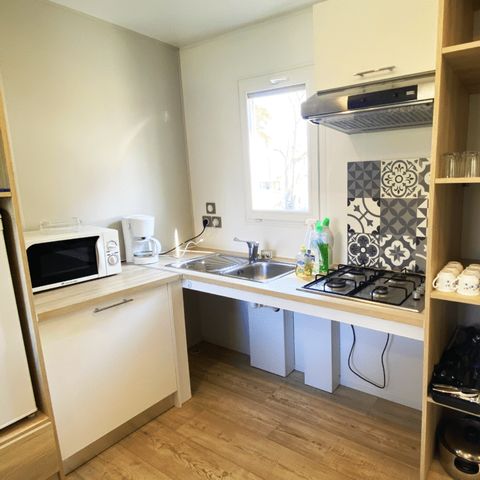 Stacaravan 4 personen - Le Marais