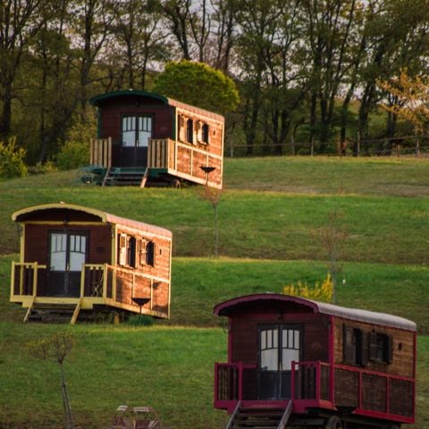 Accommodatie 4/5 personen - Gîte Roulotte