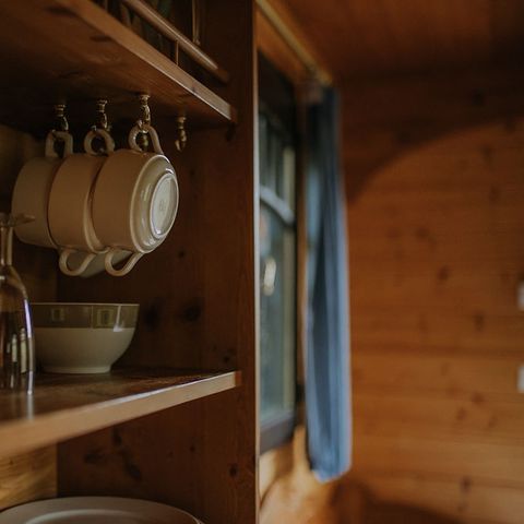Accommodation 5 persons - Roulotte Gîte 4/5 pers