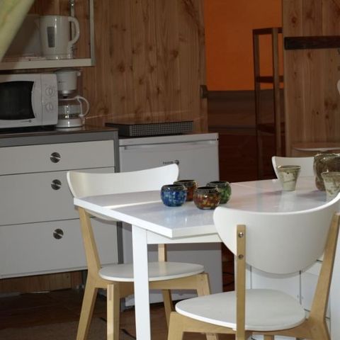Accommodatie 7 personen - Tipi Lodge 6/7 pers