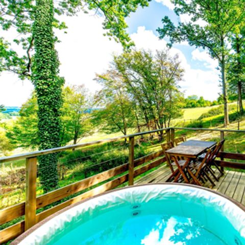 Uniek 6 personen - Cabine en privéjacuzzi 1/6 pers