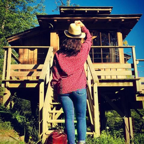 AUßERGEWÖHNLICHE UNTERKUNFT 6 Personen - Hütte und privater Jacuzzi 1/6 Pers.