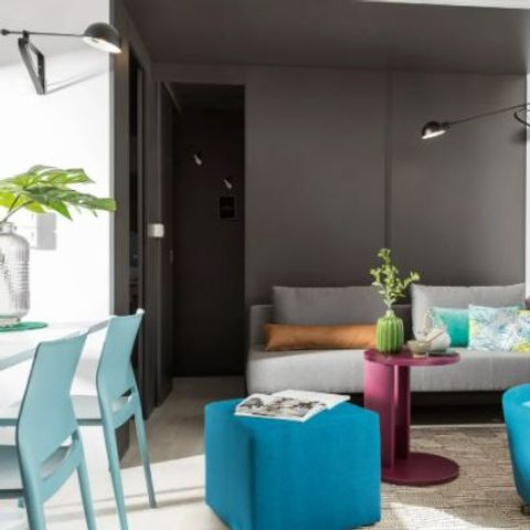 MOBILHOME 4 personnes - EXCLUSIF 2 chambres avec suite parentale